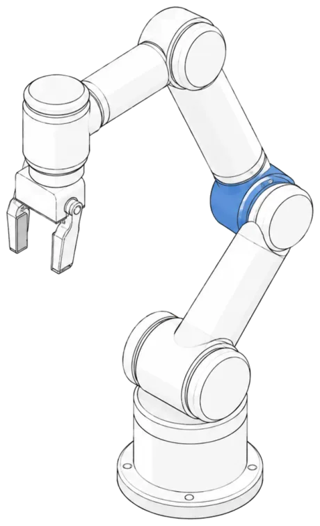 Illustration isométrique Furnace : robotic_arm