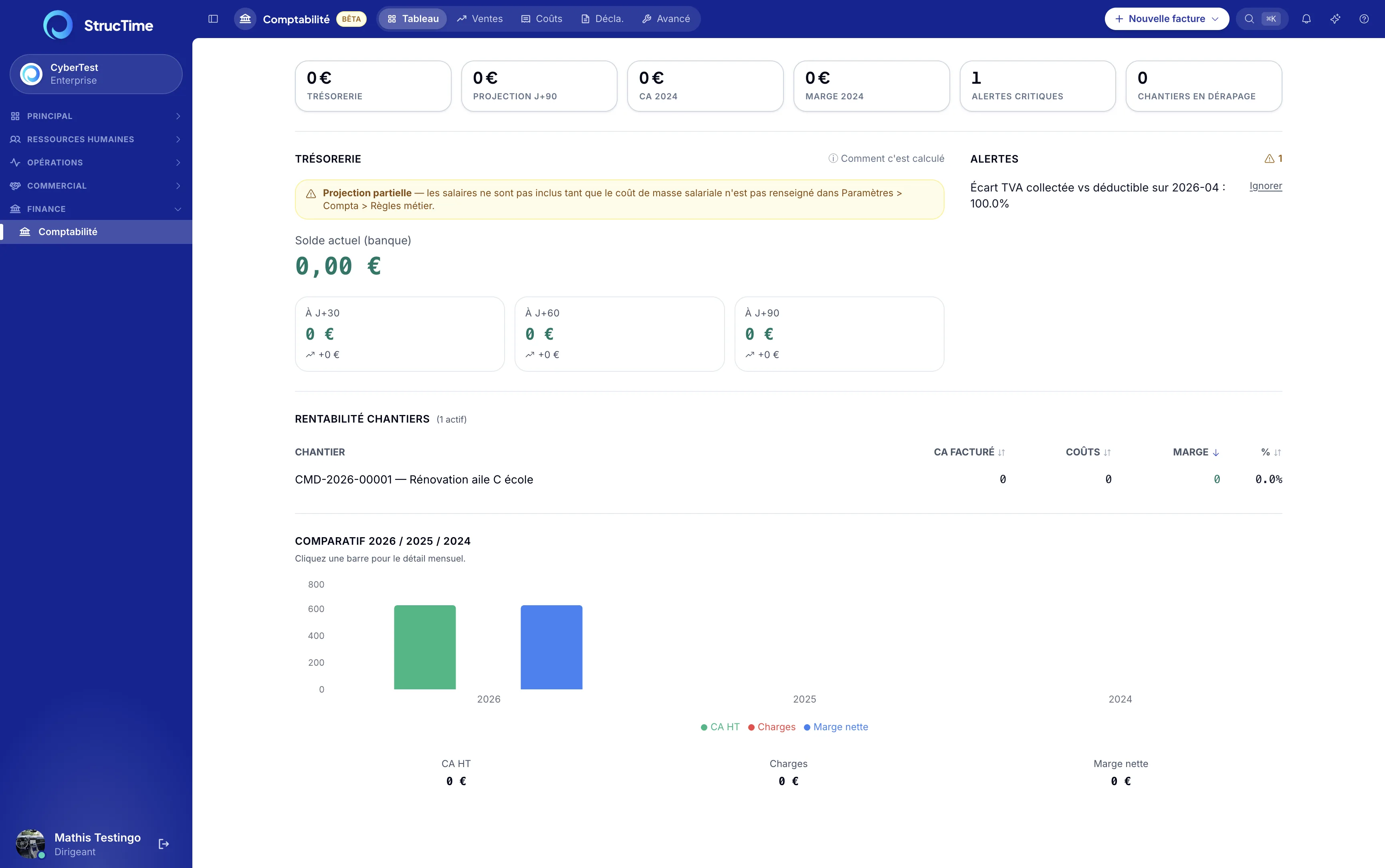 Comptabilité — StrucTime